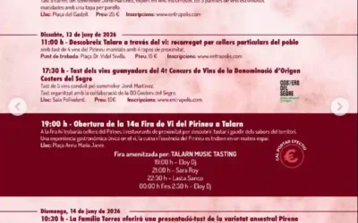 Fira de Vi del Pirineu 2026: Guia i programa | Cal Riol